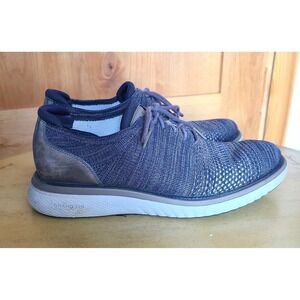 Cole Haan Sz 9.5 Blue Gray Zerogrand 360 Knit Athletic Sneakers Minimalist